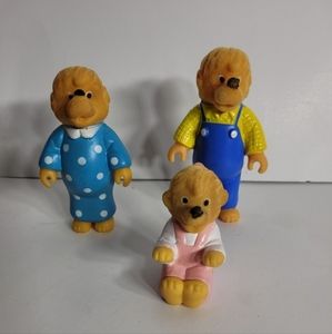 Berenstain Bears mini figurines